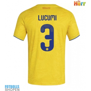 Billiga Colombia Jhon Lucumi #3 Hemmatröja VM 2026 Kortärmad